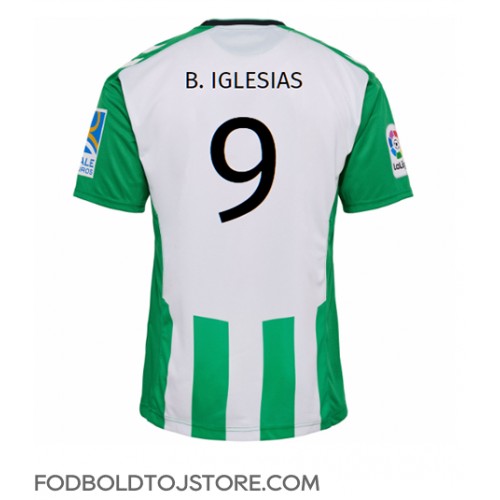 Real Betis Borja Iglesias #9 Hjemmebanetrøje 2022-23 Kortærmet